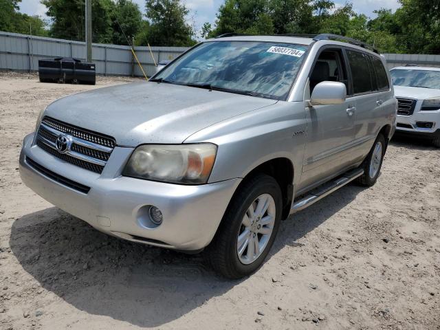 toyota highlander 2006 jtedw21ax60003625