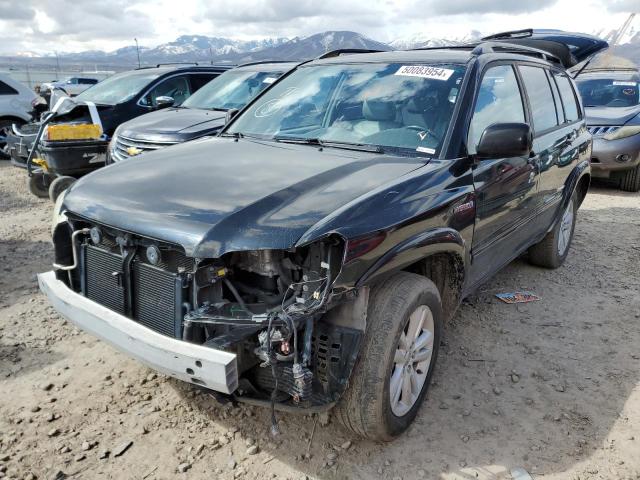 toyota highlander 2006 jtedw21ax60012616