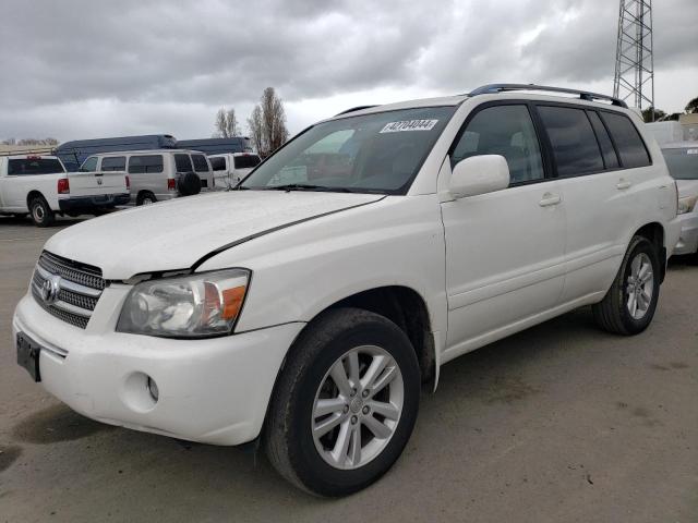 toyota highlander 2007 jtedw21ax70019101