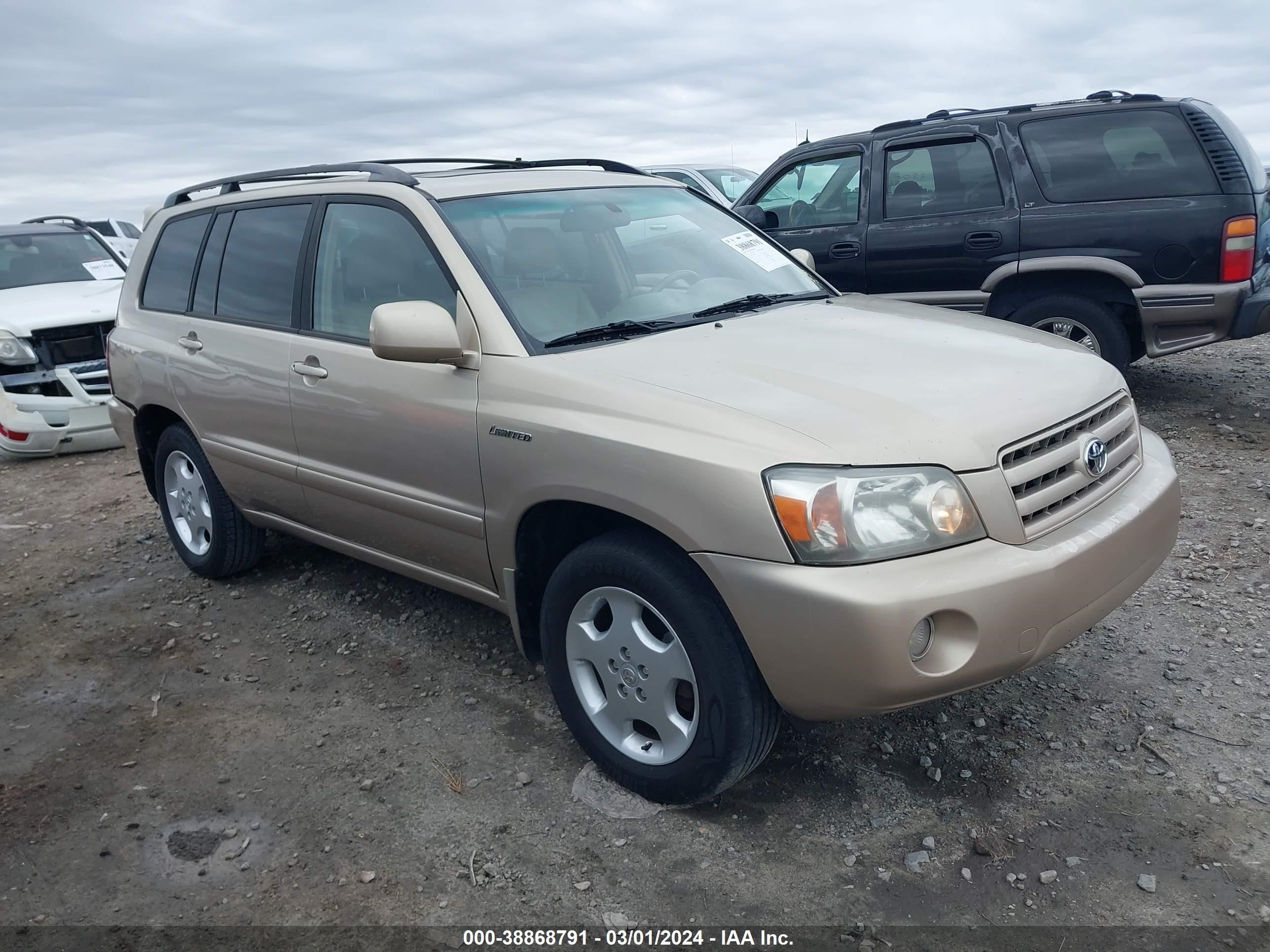 toyota highlander 2004 jtee821a140051092