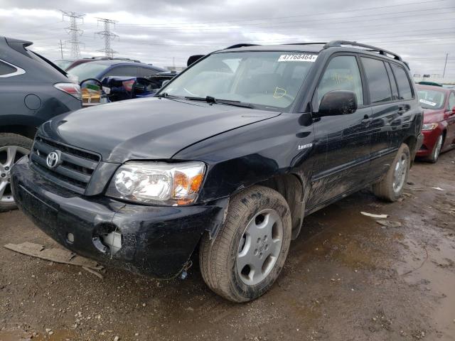 toyota highlander 2004 jteep21a040039483