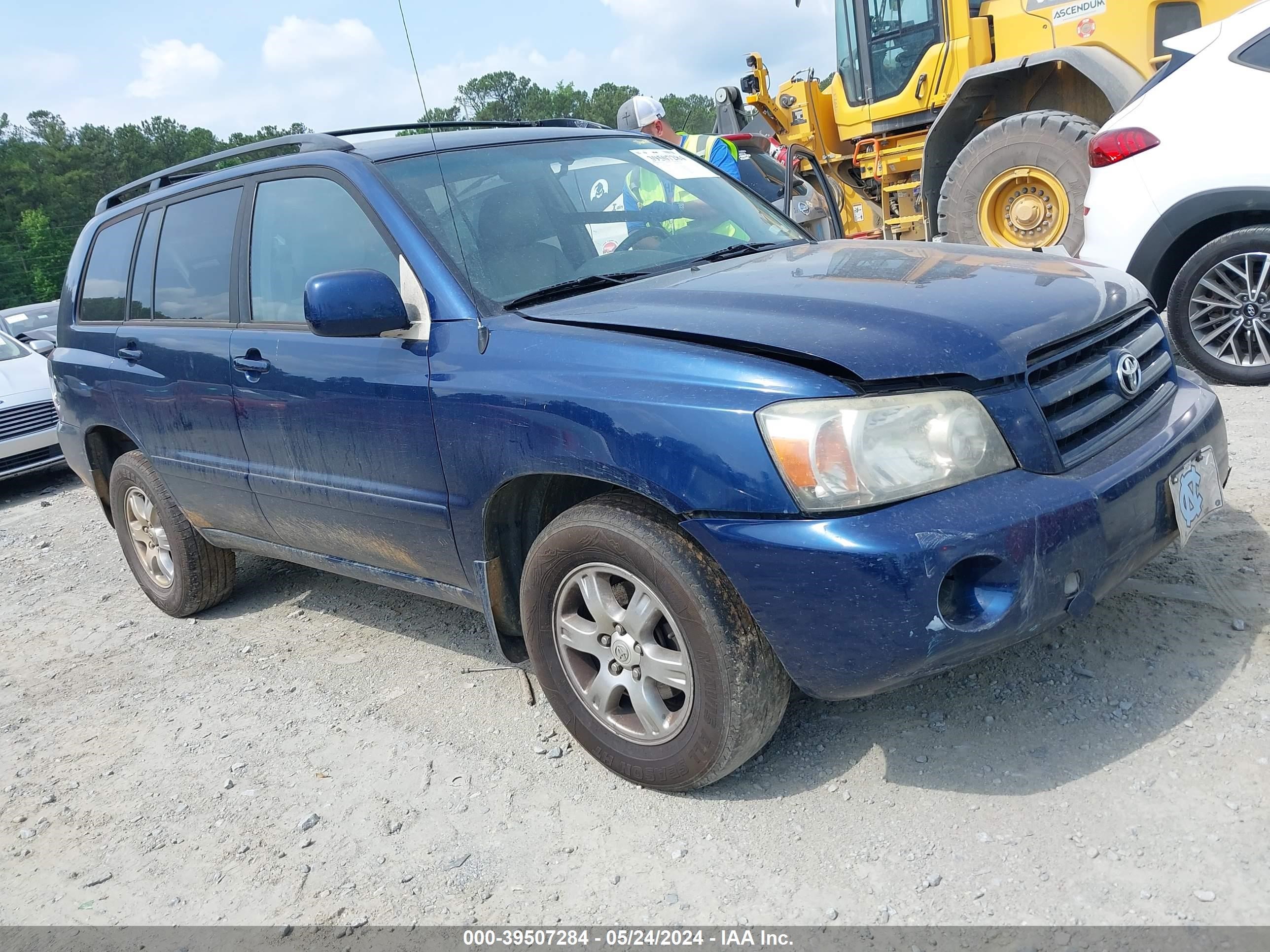 toyota highlander 2006 jteep21a060159626