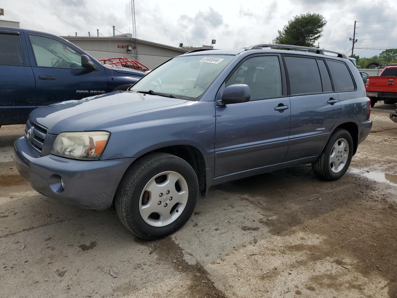 toyota highlander 2007 jteep21a070194507