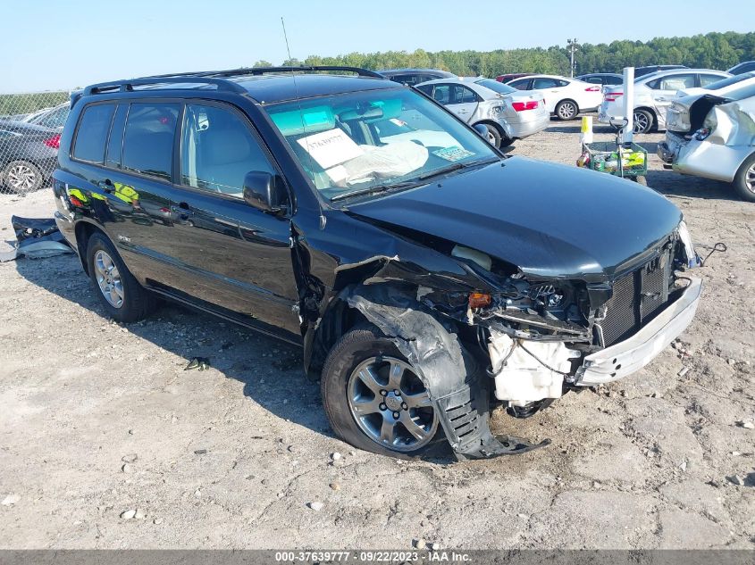 toyota highlander 2007 jteep21a270230066