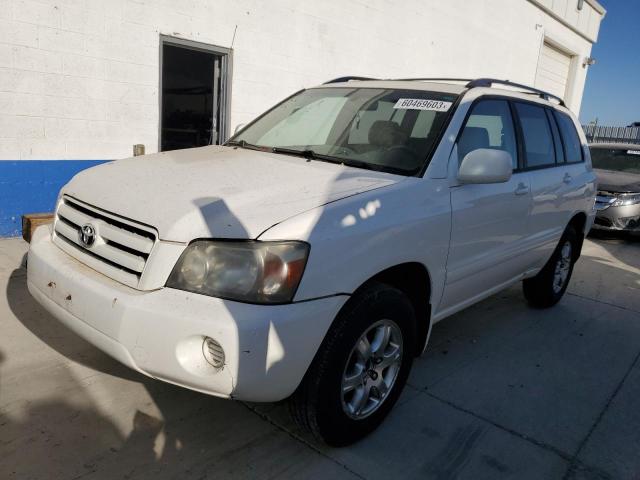 toyota highlander 2005 jteep21a550115541