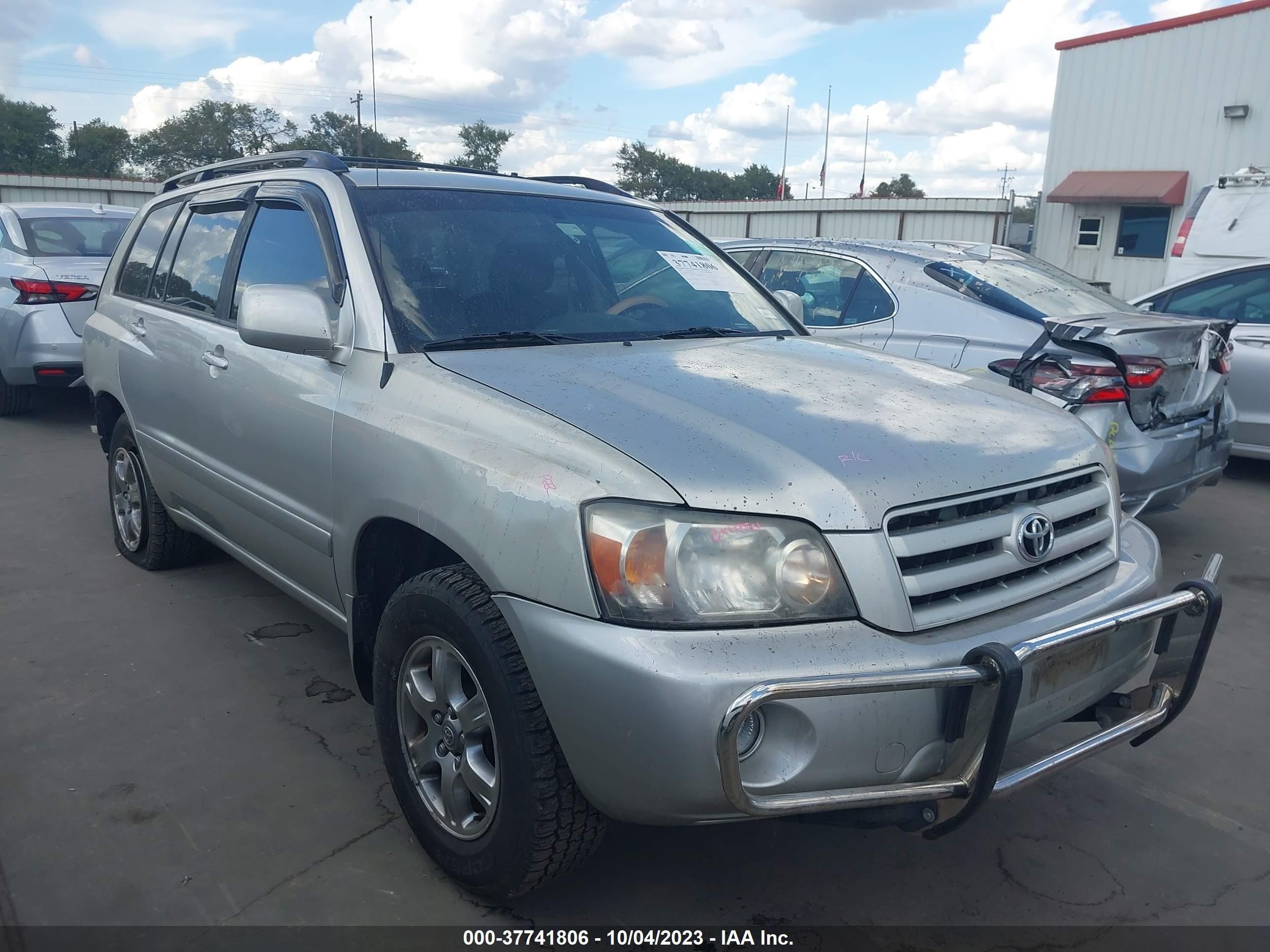 toyota highlander 2006 jteep21a560153224