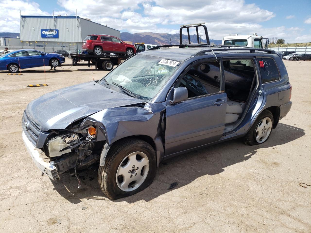 toyota highlander 2007 jteep21a670214498