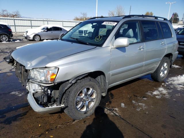 toyota highlander 2007 jteep21a670220074