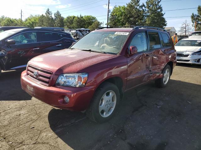 toyota highlander 2004 jteep21a740054708