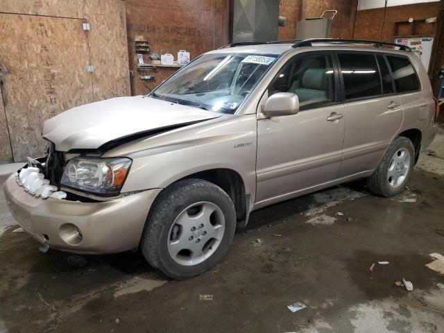 toyota highlander 2005 jteep21a750122104