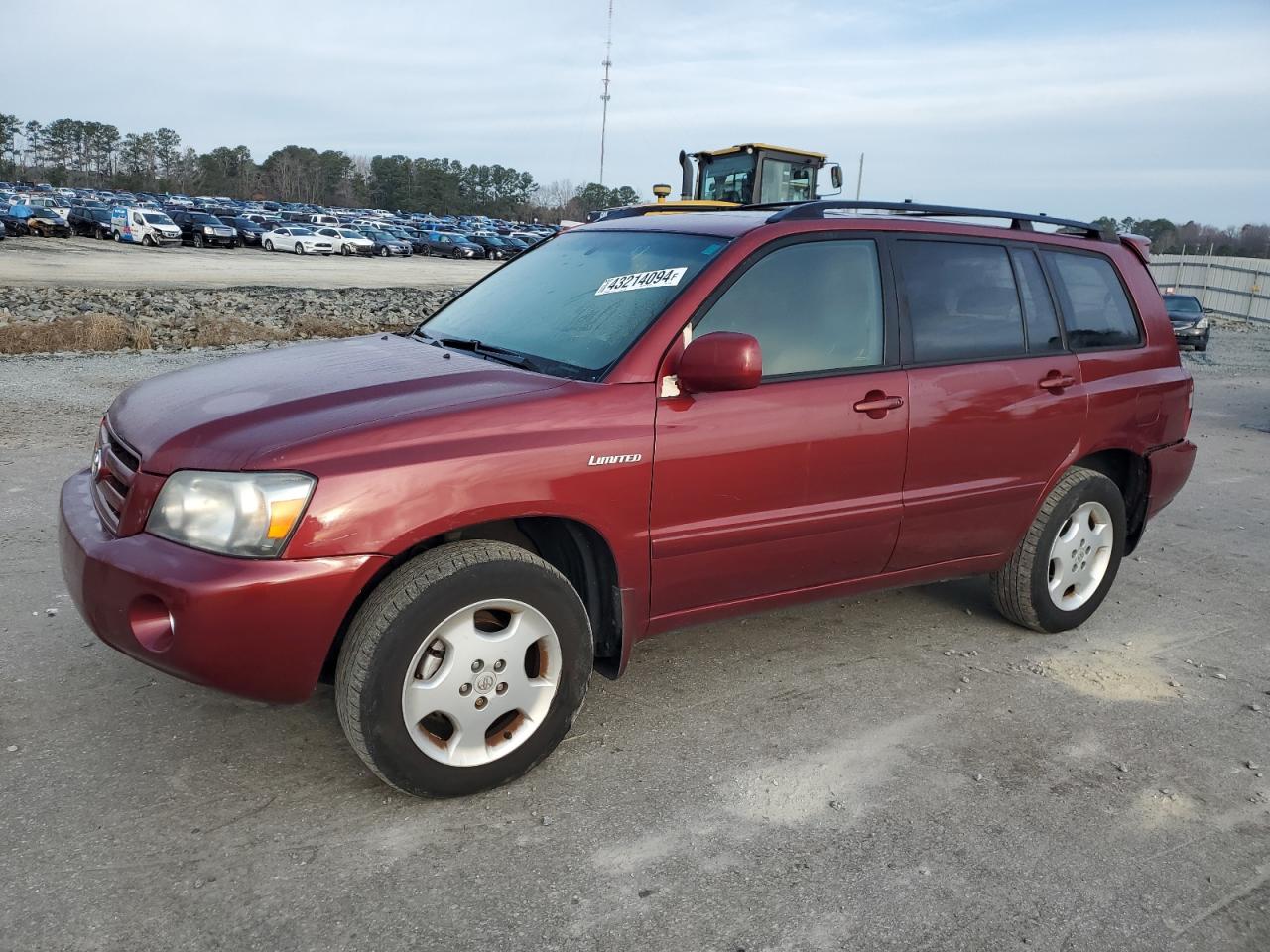 toyota highlander 2005 jteep21a850121950