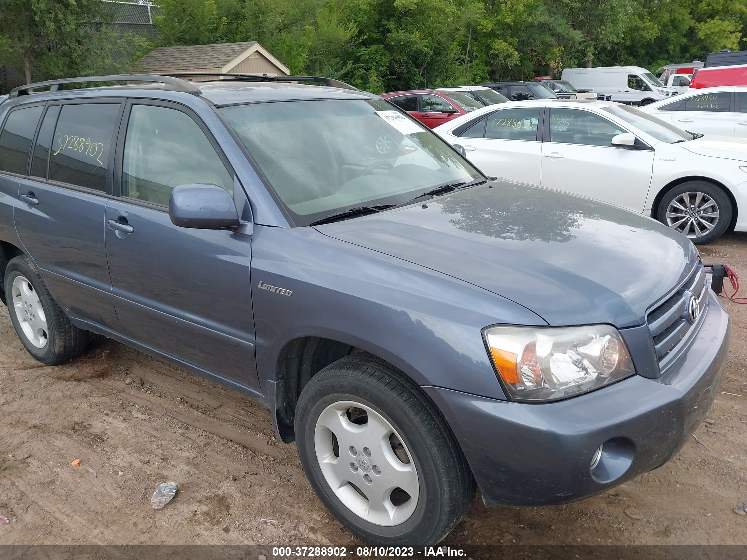 toyota highlander 2005 jteep21a850131880