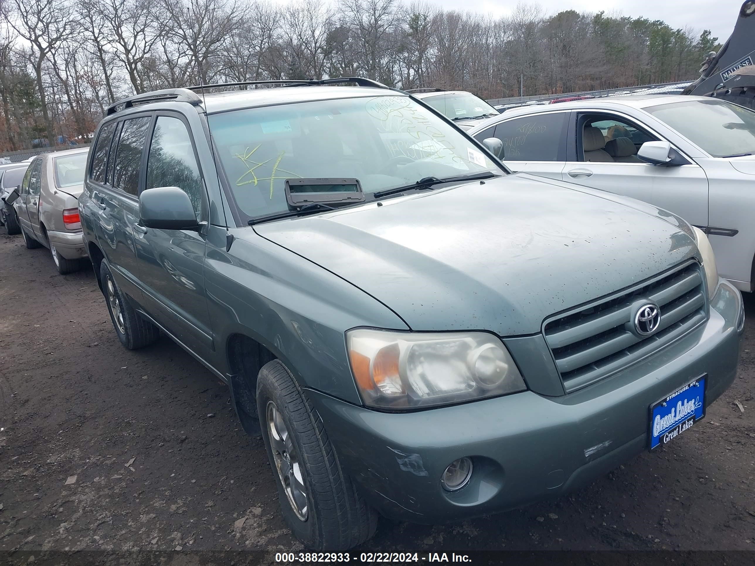 toyota highlander 2005 jteep21a850135766