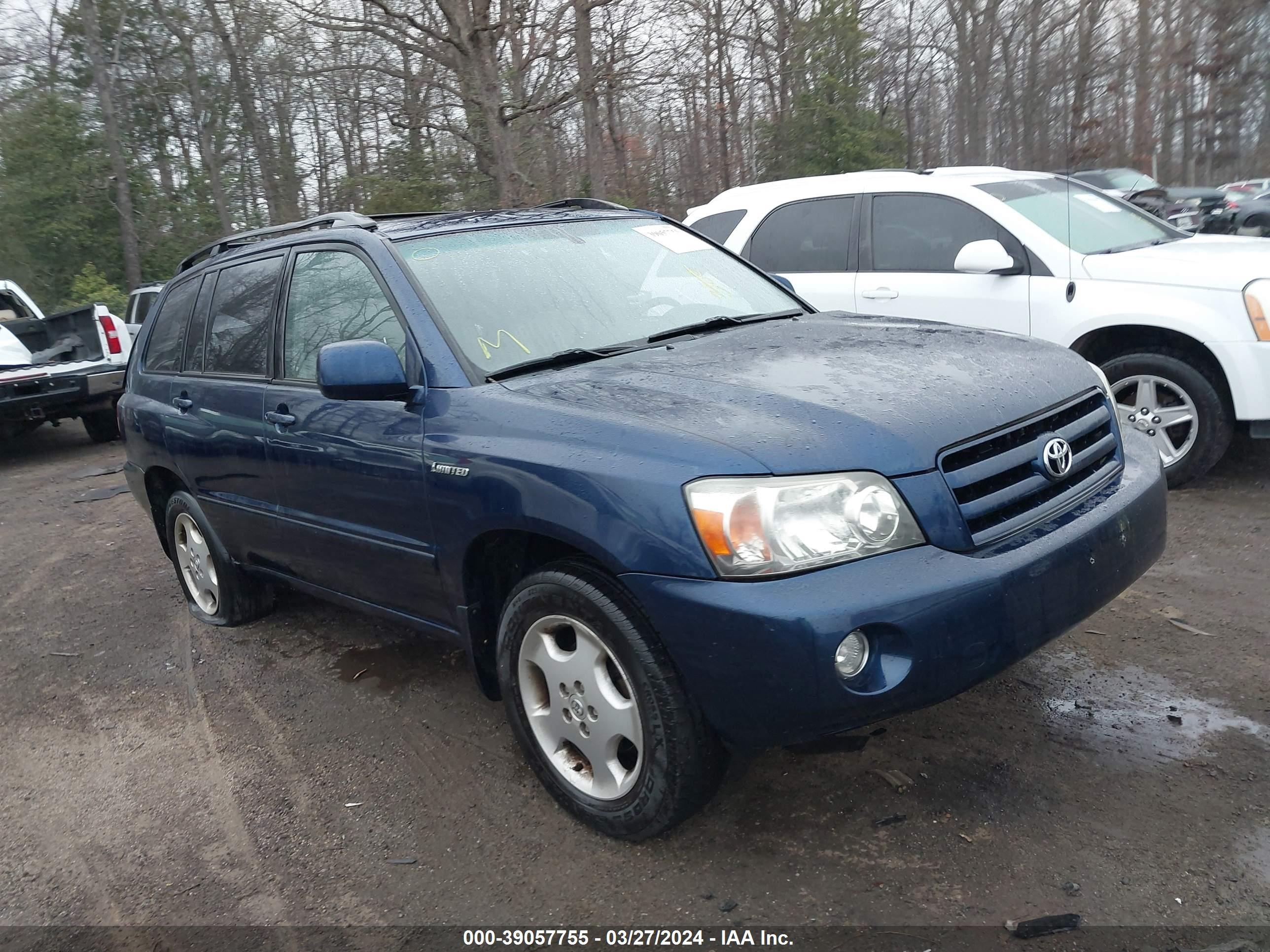 toyota highlander 2004 jteep21a940059201