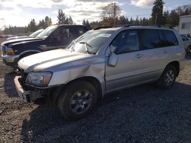 toyota highlander 2004 jteep21ax40028880