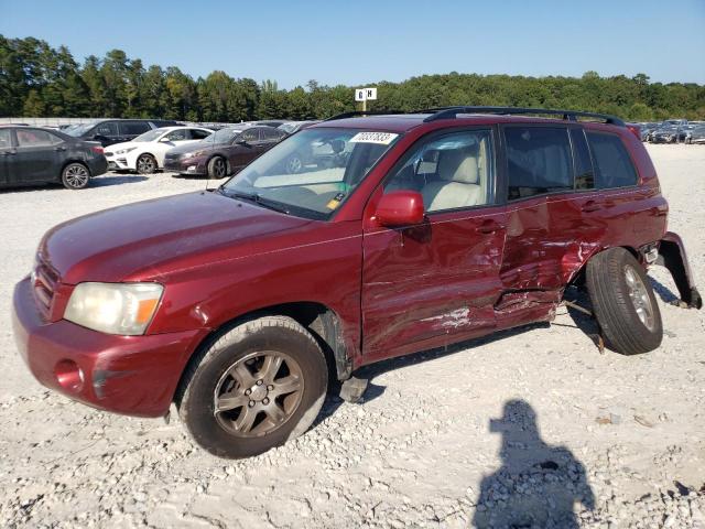 toyota highlander 2004 jteep21ax40032122