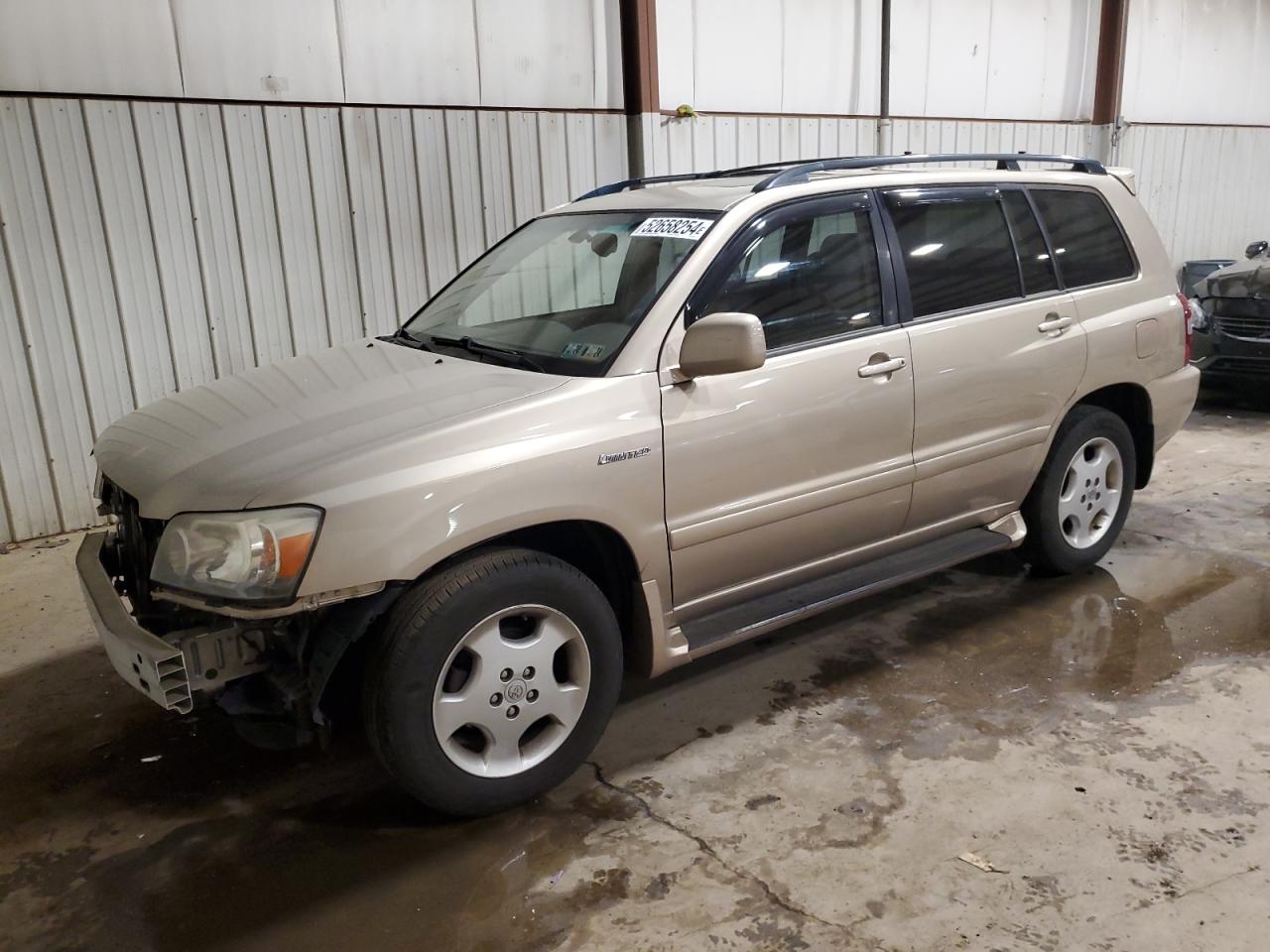 toyota highlander 2005 jteep21ax50103028