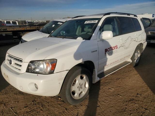 toyota highlander 2005 jteep21ax50122890