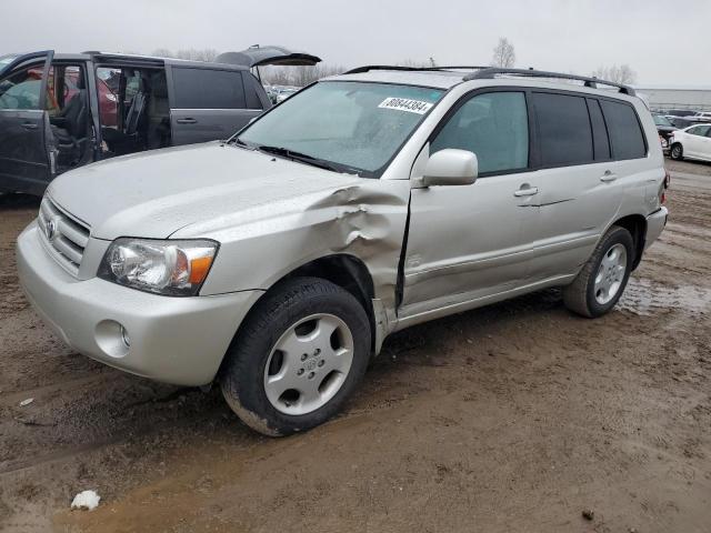 toyota highlander 2006 jteep21ax60165384