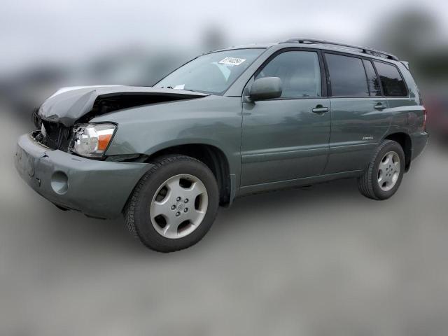 toyota highlander 2006 jteep21ax60178815