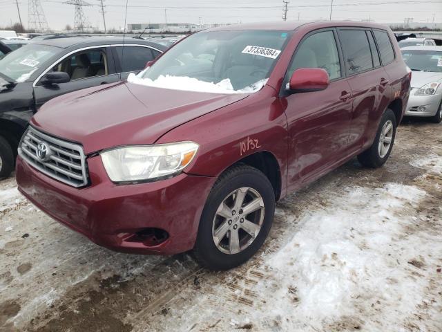 toyota highlander 2008 jtees41a182065465