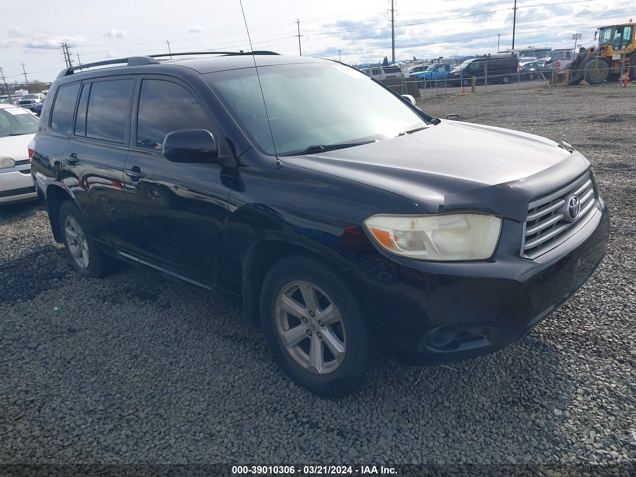 toyota highlander 2008 jtees41a282074885