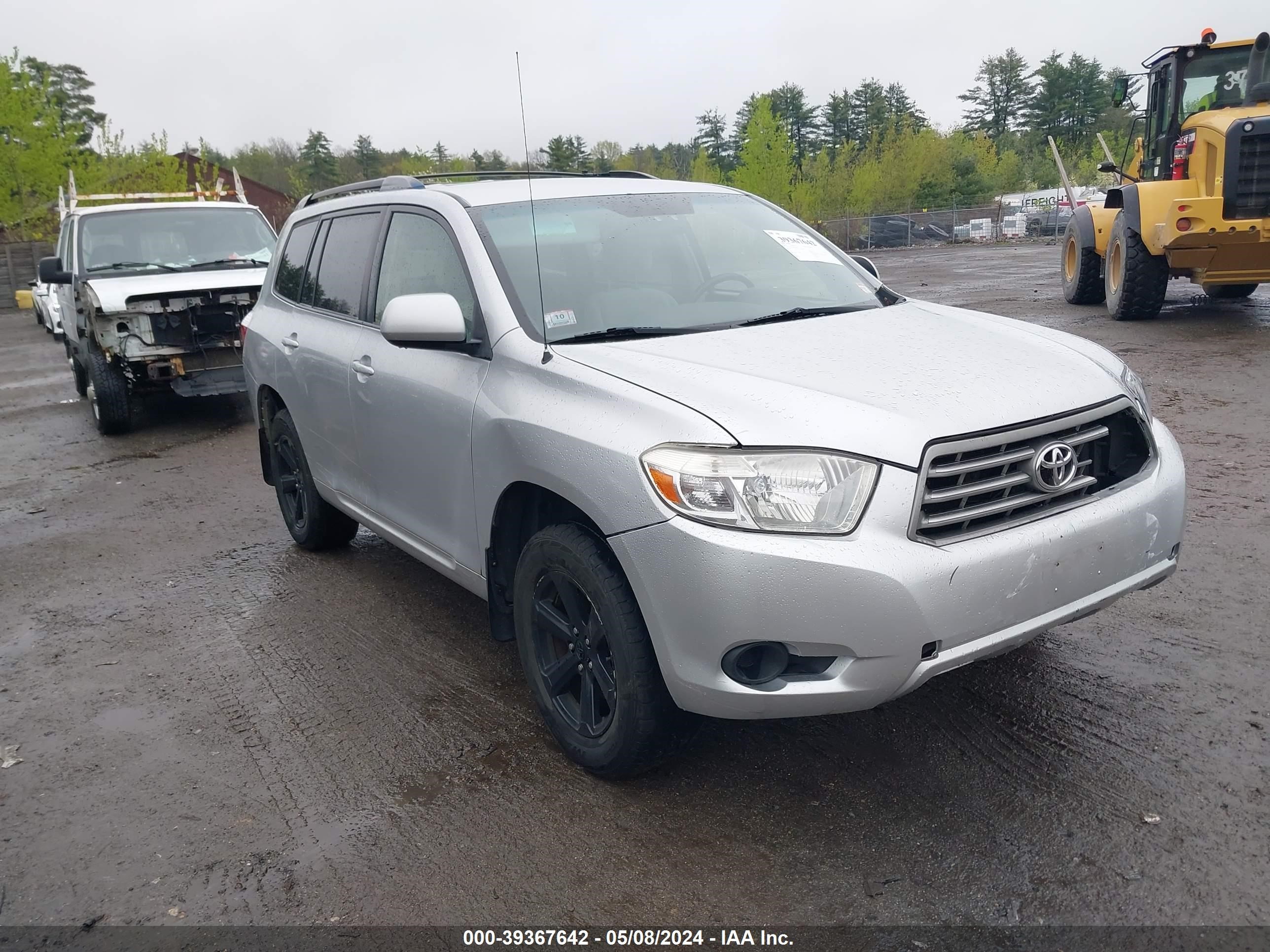 toyota highlander 2008 jtees41a482046697