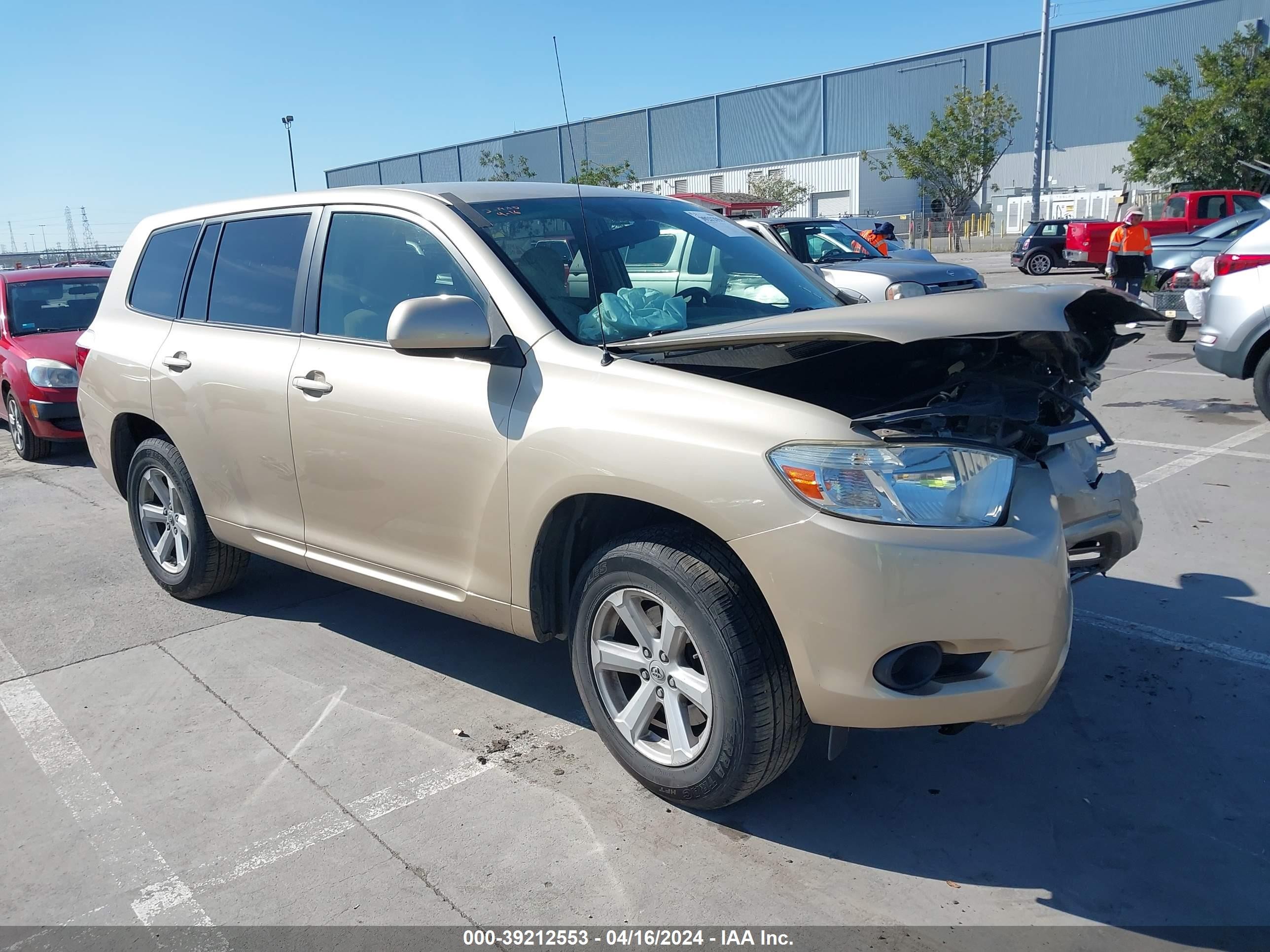 toyota highlander 2008 jtees41a882074101