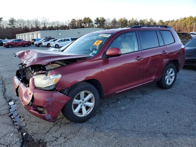 toyota highlander 2008 jtees41ax82003238