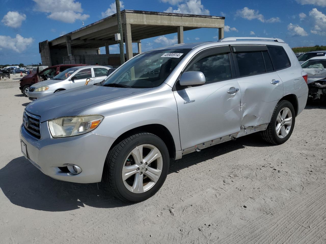 toyota highlander 2008 jtees42a082047604