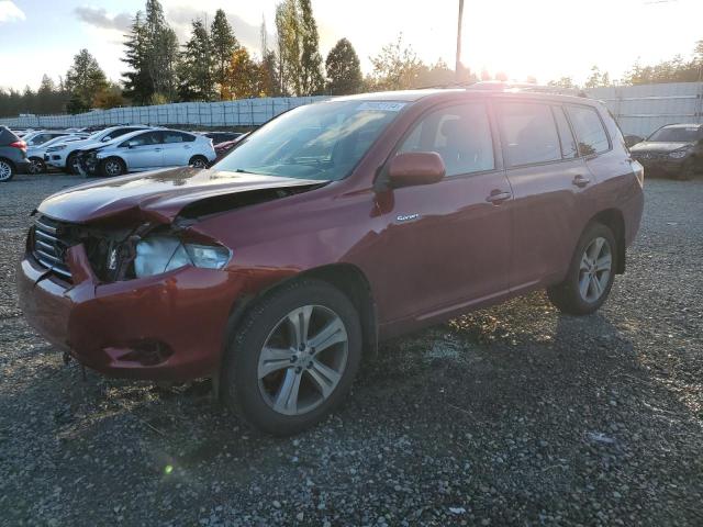 toyota highlander 2009 jtees43a192150062