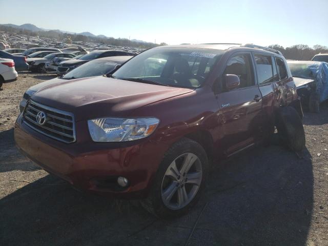 toyota highlander 2008 jtees43a382065691