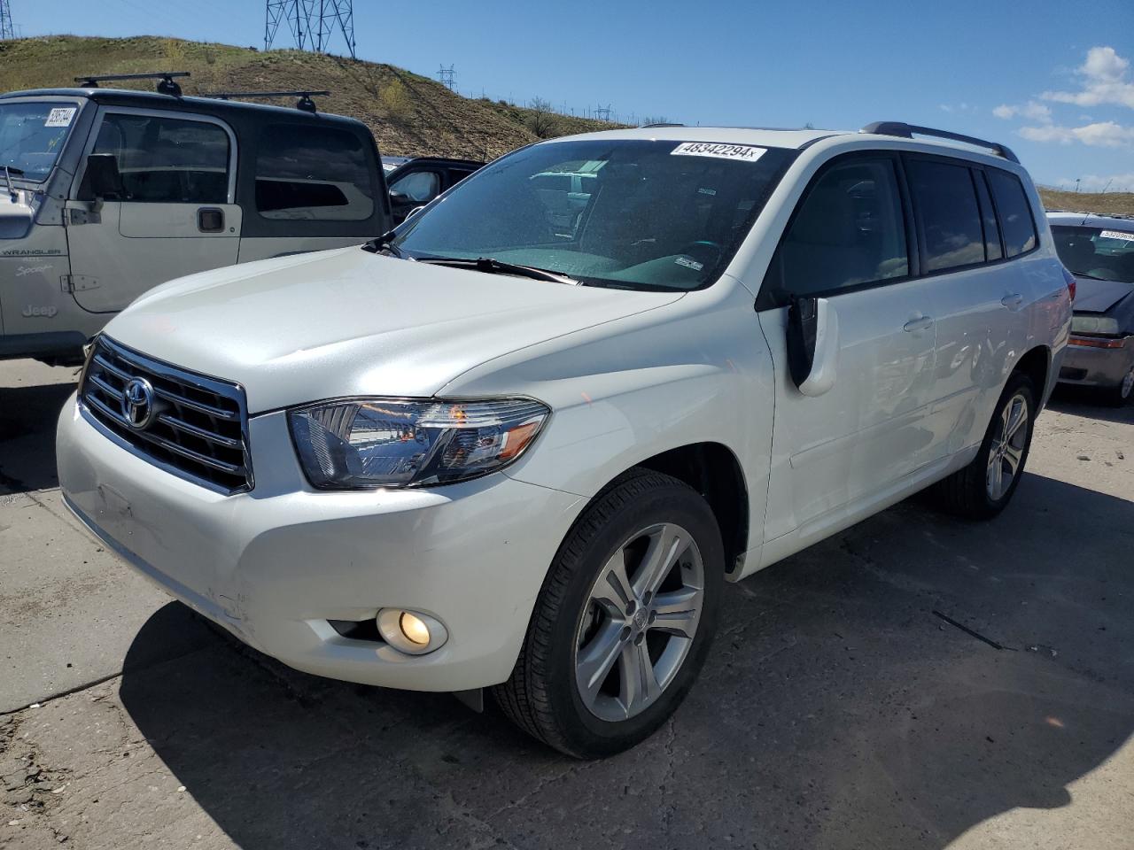 toyota highlander 2008 jtees43a382096603