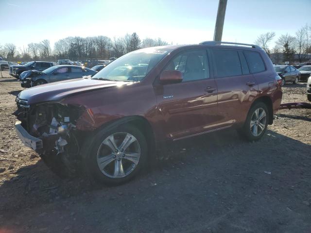 toyota highlander 2008 jtees43a482009968