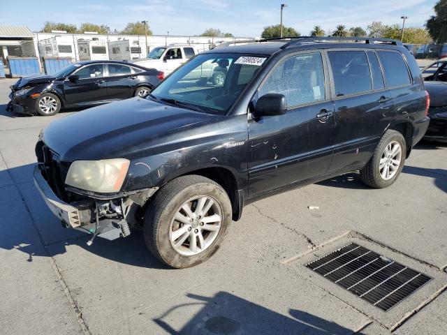 toyota highlander 2006 jteew21a060007395