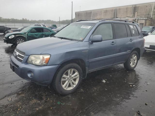 toyota highlander 2006 jteew21a060017599