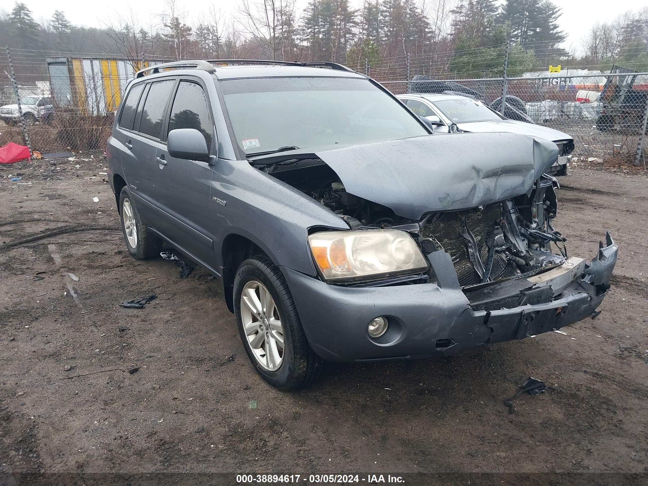 toyota highlander 2006 jteew21a060021037