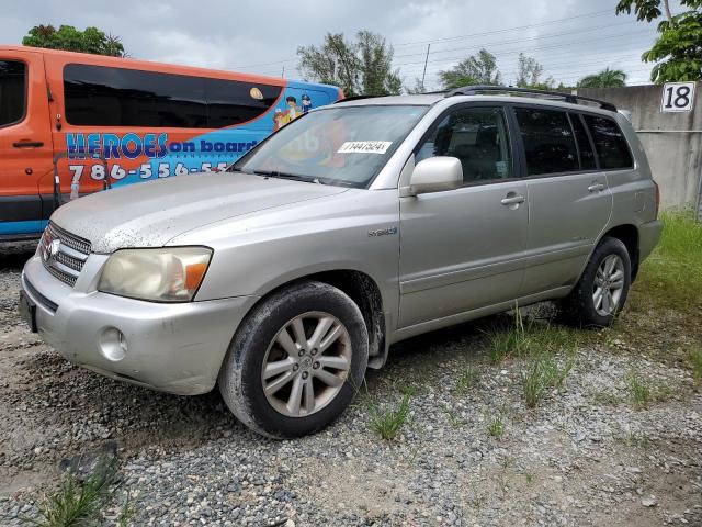 toyota highlander 2007 jteew21a070043086