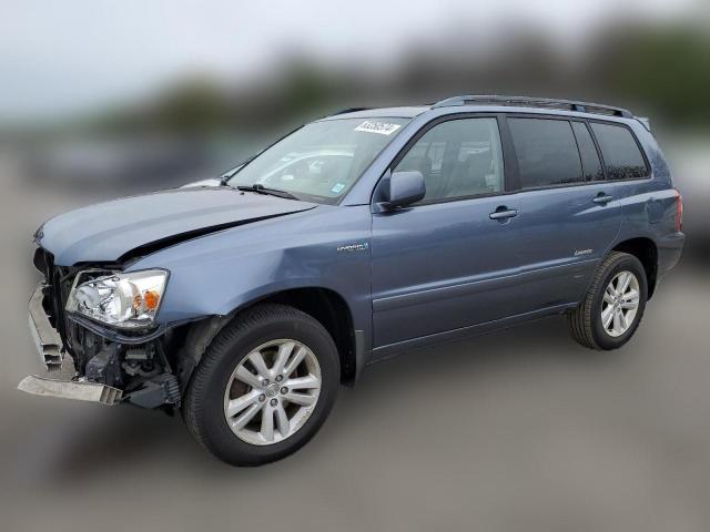 toyota highlander 2007 jteew21a270046166