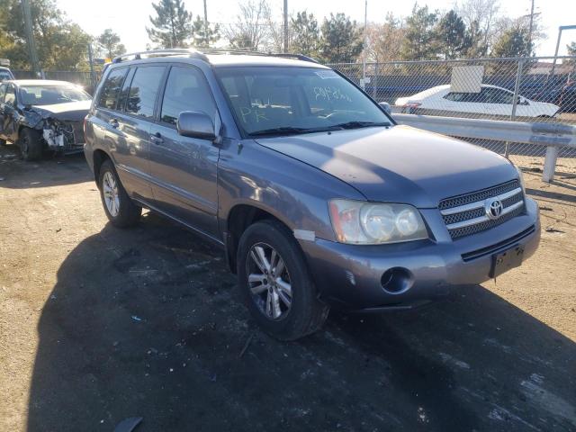 toyota highlander 2006 jteew21a560011829