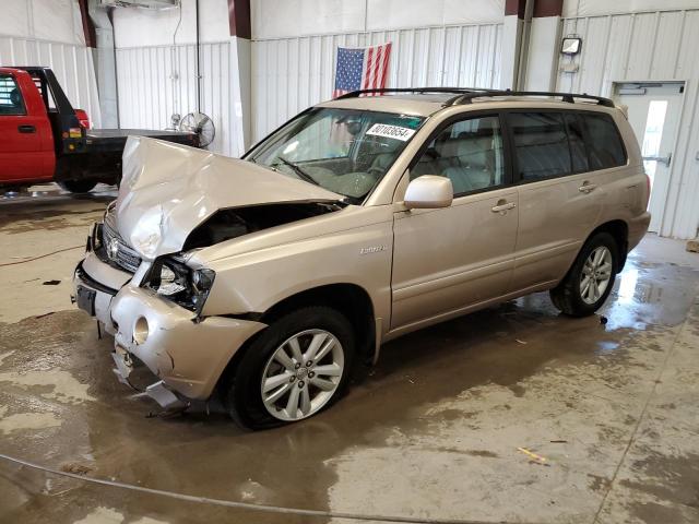 toyota highlander 2006 jteew21ax60013107