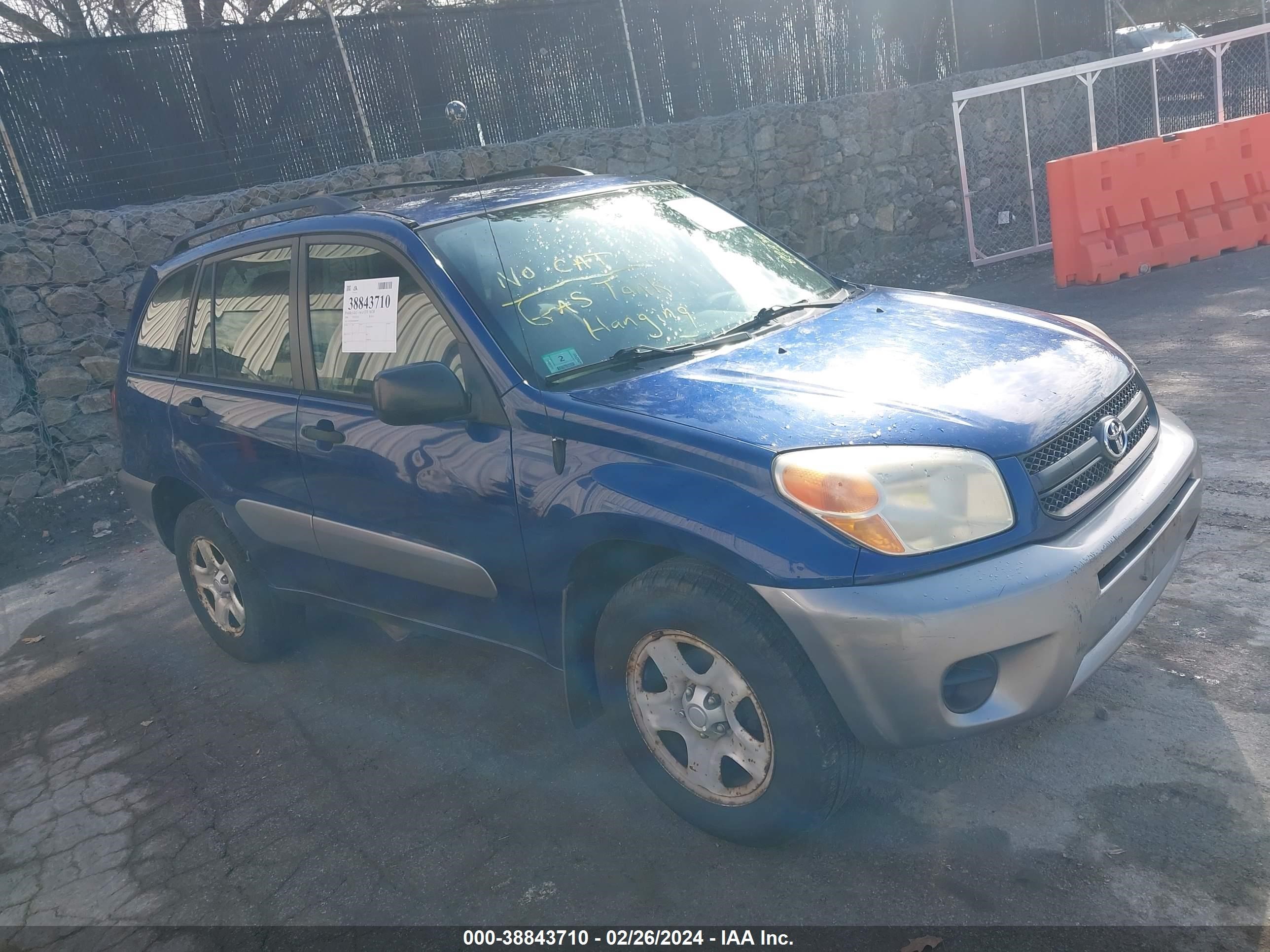 toyota rav 4 2004 jtegd20v940009694