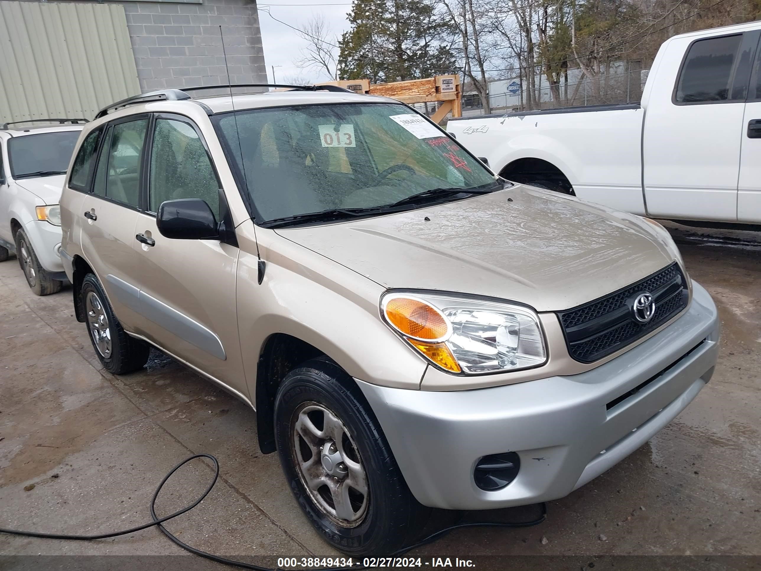 toyota rav 4 2004 jtegd20vx40031722