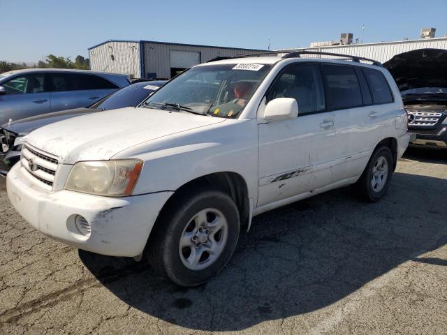 toyota highlander 2001 jtegd21a010017240