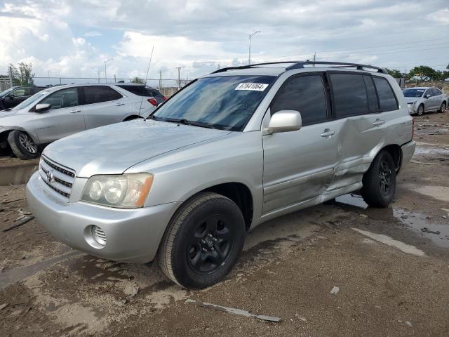 toyota highlander 2003 jtegd21a030059622