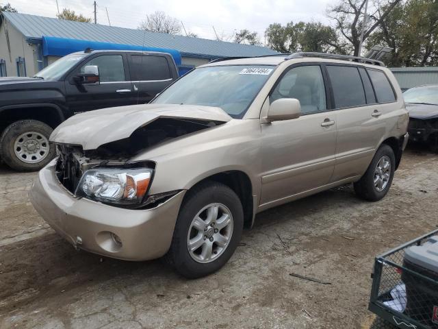 toyota highlander 2005 jtegd21a050112533