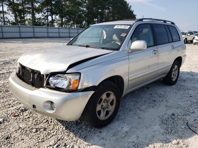 toyota highlander 2006 jtegd21a060154279