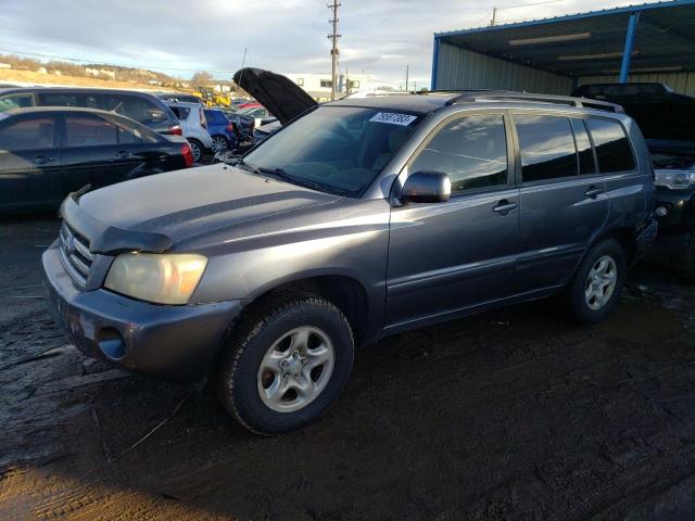 toyota highlander 2005 jtegd21a150124013