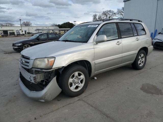 toyota highlander 2007 jtegd21a170160786