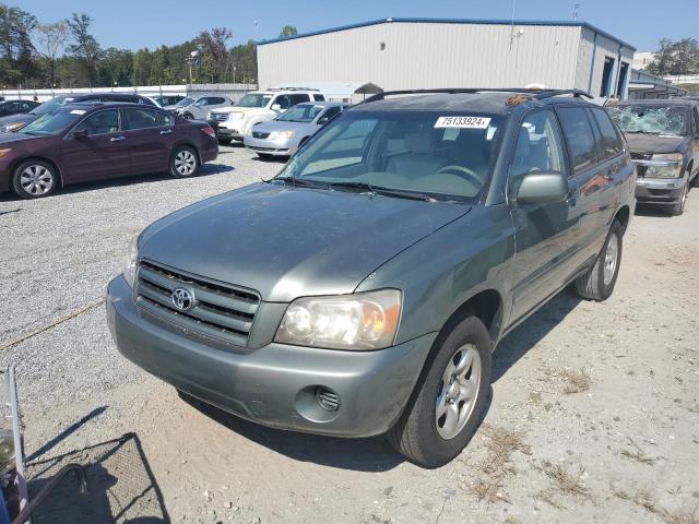 toyota highlander 2005 jtegd21a250121279